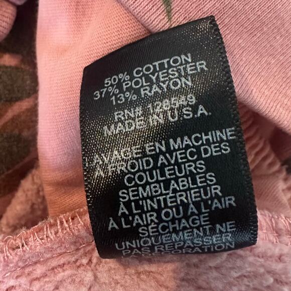 Aviator Nation Rare Tiger Jungle Tropical Print Zip Up Hoodie Jacket M Flawed! - Picture 9 of 12